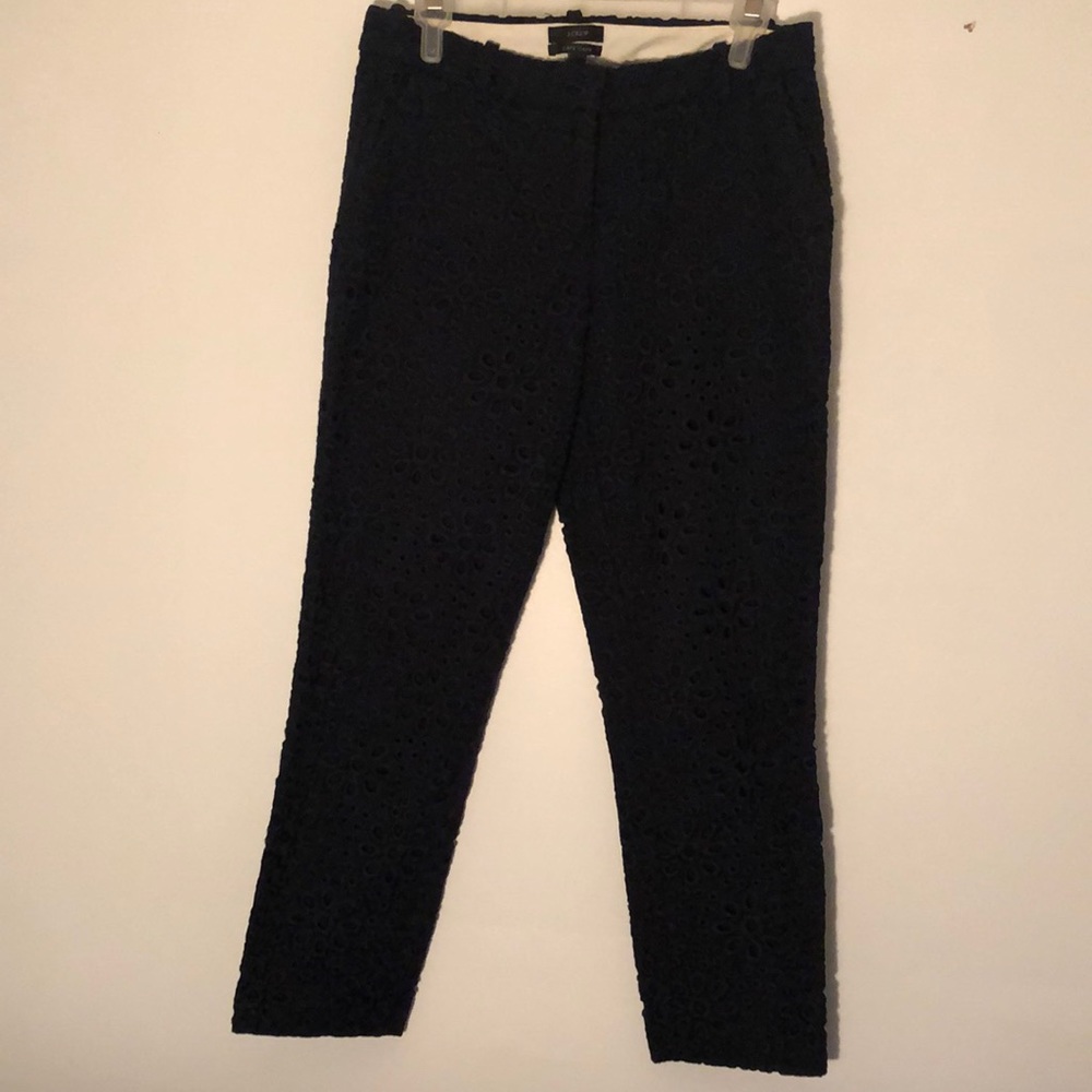 J. Crew Cafe Eyelet Capri